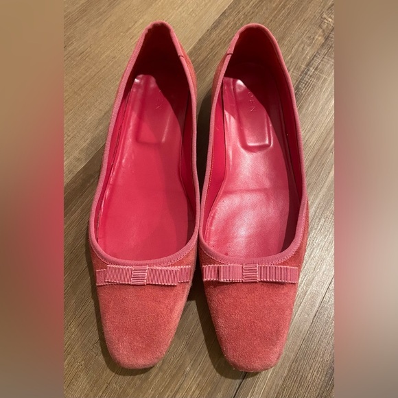 DÔEN Odette Suede Ballet Flat Dusty Pink Size EU 37/US 6.5 - Picture 12 of 13